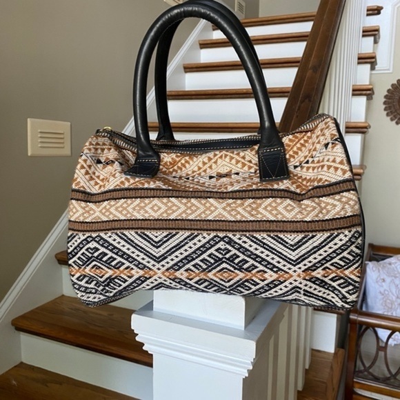 Anthropologie Siblings Army Carillo Bag - Picture 7 of 10